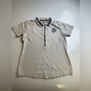 Gersemi White & Blue Polo Shirt Y7-28